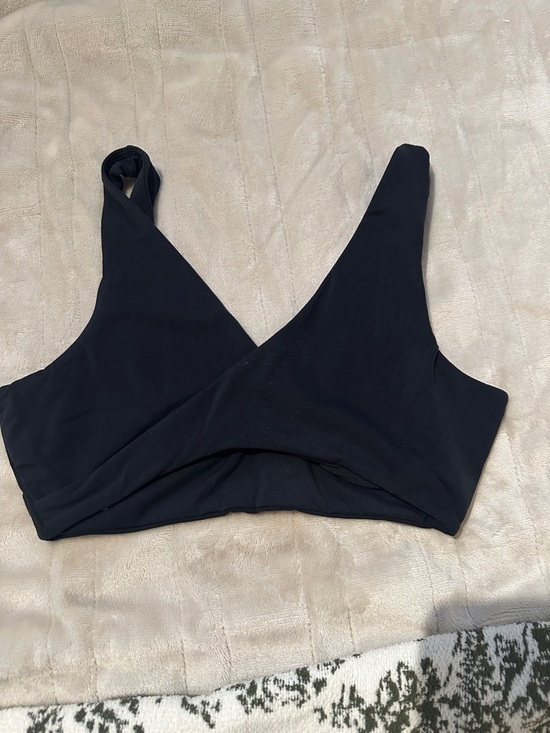 SET Active Other - Set Active Black V-Neck Cross Front Bralette